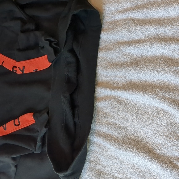 Harley-Davidson Black and Orange pullover Sweatshirt - Picture 7 of 16